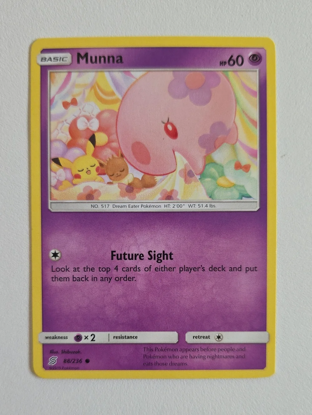 Pokemon Munna And Musharna Trading Cards